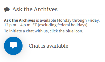 Ask the Archives